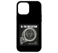 Intelligence Artificielle Miroir Données Self Cyberpunk Grande IA Coque pour iPhone 12 Pro Max
