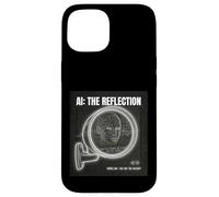 Intelligence Artificielle Miroir Données Self Cyberpunk Grande IA Coque pour iPhone 15