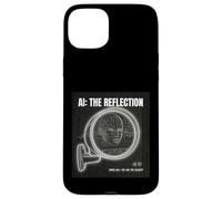 Intelligence Artificielle Miroir Données Self Cyberpunk Grande IA Coque pour iPhone 15 Plus
