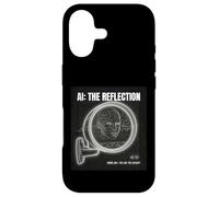 Intelligence Artificielle Miroir Données Self Cyberpunk Grande IA Coque pour iPhone 17