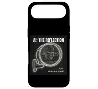 Intelligence Artificielle Miroir Données Self Cyberpunk Grande IA Coque pour iPhone Air