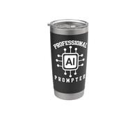 Intelligence artificielle professionnelle prompter AI Gobelet isotherme en acier inoxydable double paroi