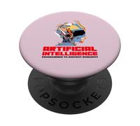 Intelligence Artificielle programmée pour détruire l'humanité (IA) PopSockets PopGrip Adhésif