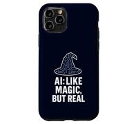 Intelligence Artificielle Tech Humour AI Like Magic But Real Coque pour iPhone 11 Pro