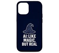Intelligence Artificielle Tech Humour AI Like Magic But Real Coque pour iPhone 12/12 Pro