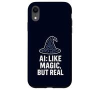 Intelligence Artificielle Tech Humour AI Like Magic But Real Coque pour iPhone XR