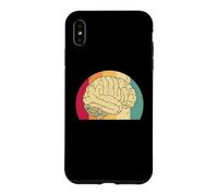 Intelligence Cerveau Pensée Psyché Science Retro Vintage Coque pour iPhone XS Max