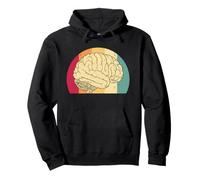 Intelligence Cerveau Pensée Psyché Science Retro Vintage Sweat à Capuche