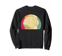 Intelligence Cerveau Pensée Psyché Science Retro Vintage Sweatshirt