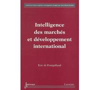 Intelligence des marchés et développement international - Eric de Fontgalland - Hermes Science Publications - broché - Etude