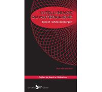 Intelligence du matérialisme - Benoît Schneckenburger - L'epervier - broché - Essai