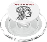 Intelligence Humaine (Graphique) PopSockets PopGrip pour MagSafe