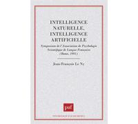 Intelligence naturelle intell.artif. - Ass.de psychologie scient. - Puf - broché - Livre