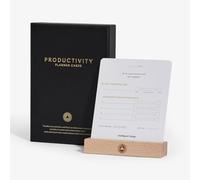 Intelligent Change Cartes de planification de productivité avec support d'affichage, cartes de priorisation quotidiennes compactes, citations inspirantes, design à double usage pour l'organisation