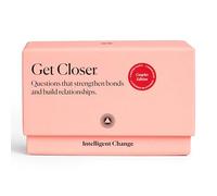 Intelligent Change Let’s Get Closer - Question and Answer Card Game for Adults - Conversation Starters to Strengthen Relationships and Inspire Emotional Intimacy (Games for Couples)