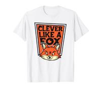 Intelligent comme Un Renard Caninae Renard Roux Canidés Renard Amoureux des Renards T-Shirt Graphique avec Valeur