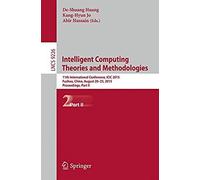Intelligent Computing Theories And Methodologies