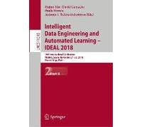 Intelligent Data Engineering And Automated Learning - Ideal 2018