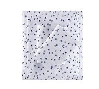 Intelligent Design Cosy Coton Doux Fantaisie Imprimé Flanelle de lit Queen étoiles Bleues