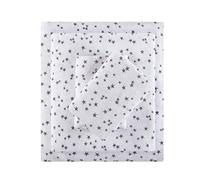 Intelligent Design Parure de lit 3 pièces Douillette et Douce en Flanelle 100% Coton imprimé Animaux, étoiles, Mignonnes, Chaudes et Ultra Douces pour Temps Froid, lit jumeau, étoiles Grises