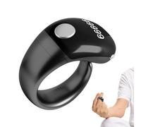 Intelligent - Écran LCD de Taille réglable, Bracelet électronique pour Compter Les Pas, Anneau de Fitness Rechargeable, activité avec capteur précis, Anneau Intelligent pour Hommes âgés, étudiants,