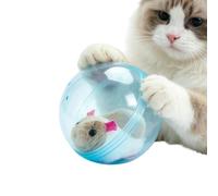 Intelligent Kitten Toys Balls - Interactive Portable Fun Hamster, Rolling Ball Pet Toy | Automatic Electric Chasing Motion Exercise Game for Pets at Home Living Room Balcony Lawn Backyard Beach Travel