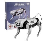 Intelligent Robot Dog Toy - Solar Powered Mechanical Robot, Programmable Robotics Kit | Educational Solar Toy for Students, Developers, Programmers, Fun Learning Toy for Coding and STEM Projects