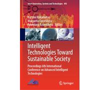 Intelligent Technologies Toward Sustainable Society: Proceedings 6th International Conference on Advanced Intelligent Technologies