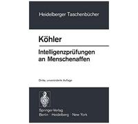 Intelligenzprüfungen An Menschenaffen