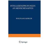 Intelligenzprüfungen An Menschenaffen