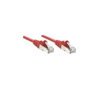 Intellinet 10.21 M Catégorie 6 Réseau Câble pour Appareil Premier Fin 1 X Rouge