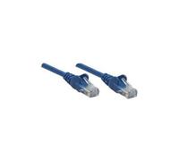 Intellinet 325936 RJ45 Câble réseau, câble patch CAT 5e U/UTP 10.00 m bleu 1 pc(s)