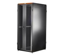INTELLINET 161408 Armoire serveur Rack NextGen 1000 19" 800x1000 42U Noir Double Porte Grillée Noir Noir