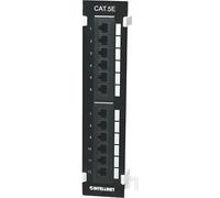 Intellinet 162470 Intellinet Panneau de brassage 12 ports Cat5e UTP montage mural sw