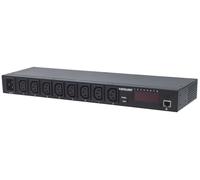 Intellinet 163682 19" Intelligent 8-Port PDU, 19" Rackmountable Intelligent Powe