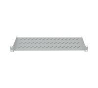 Intellinet 19" Cantilever Shelf, 1U, 2-Point Front Mount, 150mm Depth, Max 25kg, Grey, Three Year Warranty - Étagère pour rack - gris, RAL 7035 - 1U - 19