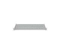 Intellinet 19" Cantilever Shelf, 1U, 2-Point Front Mount, 150mm Depth, Max 25kg, Grey, Three Year Warranty - Étagère pour rack - gris, RAL 7035 - 1U - 19
