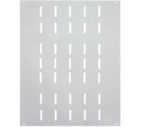 Intellinet 19" Fixed Shelf, 1U, 800mm Depth, Heavy-Duty, Max 100kg, Grey - Étagère pour rack - gris, RAL 7035 - 1U - 19" G