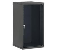 Intellinet 19" NetzwerK-Wandverteiler, Basic Line, 20 He, 560 Mm Tiefe, Schwarz G?nstiges RacK-Geh?use, Flatpack, Freistehend Oder Wandmontage, Optio