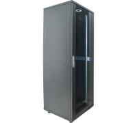 Intellinet 19 Netzwerkschrank Basic Line 32 HE 1588x600x800mm Flatp Traglast 600kg schwarz Armoire baie de brassage 19 (l x H x P) 600 x 1588 x 800 mm 32 UH