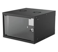 Intellinet 19 Wandverteiler Basic Line 6HE Schwarz Boîtier Mural 19 (l x H x P) 540 x 353 x 560 mm 6 UH Noir (RAL 9005)