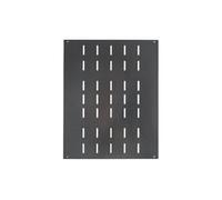 Intellinet 19in. 1U HEAVY DUTY FIXED SHELF d=600mm, - Etagère pour rack - noir, RAL 9005 - 1U - 19"