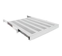 Intellinet 19in. 1U SLIDING SHELF d=800mm, - Étagère pour rack - gris, RAL 7035 - 1U - 19