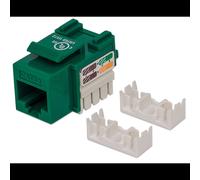 Intellinet 210997 Module Keystone RJ-45 Femelle Cat5e U/UTP (UTP) AWG 22/26 Vert, Boîtier Plastique, Température -40°C à 80°C, Dimensions 18x28.3x20.8mm