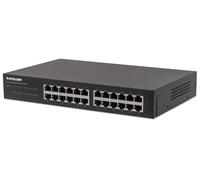 INTELLINET 24-Port Gigabit Commutateur Ethernet, 24 x 10/100/1000 Mbit / S