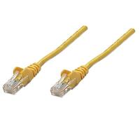 Manhattan Câble réseau 319805 – RJ45 mâle, Cat 5e UTP CCA, Jaune, 3 m