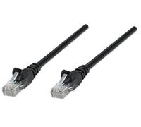 Intellinet 320764 Intellinet Câble patch RJ45 U/UTP Cat5e 3.0m protection de levier noir