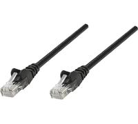 Intellinet 320795 RJ45 Câble réseau, câble patch CAT 5e U/UTP 15.00 m noir 1 pc(s)