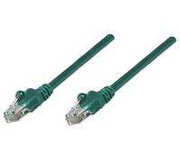 Intellinet 325943 Câble Réseau, RJ45 Connecteur Mâle, Cat 5e UTP CCA, Vert, 10 m