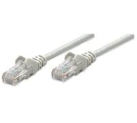 Intellinet 325950 Câble Réseau, RJ45 Connecteur Mâle, Cat 5e UTP CCA, Gris, 10 m